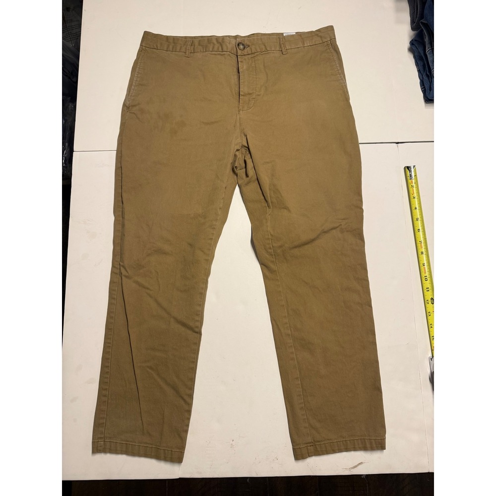 Old Navy Mens Rotation Slim Built-In Flex Chino Pants 38x30 Doe A Deer Brown